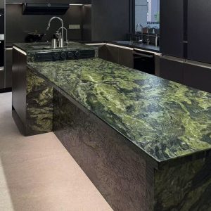 Sintered Stone Kitchen Island (Premium)