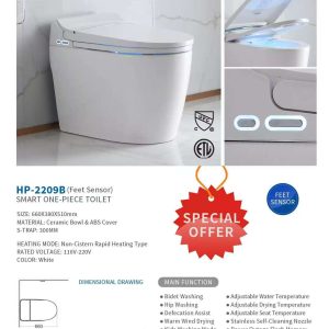 Smart Toilet – Manual Model 2009B