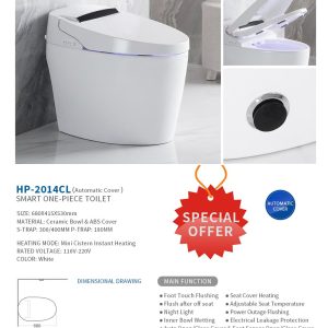 Smart Toilet – Automatic Model 2014C
