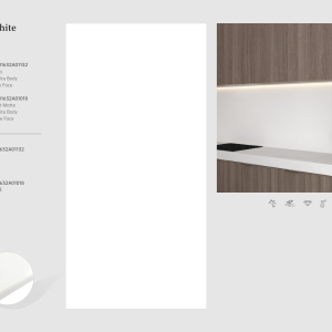 Pure White – Sintered Stone Panel