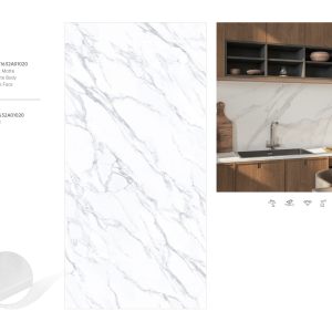 Ice Age – Frozen Grey Sintered Stone Panel