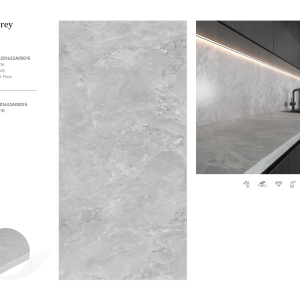 Rome Grey – Sintered Stone Panel