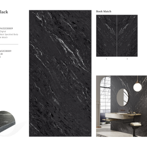 Gucci Black – Sintered Stone Panel