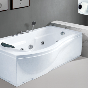 NS-3151 All-White Acrylic Bathtub