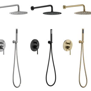 M3350 – Wall-Mounted Shower Set (Chrome)