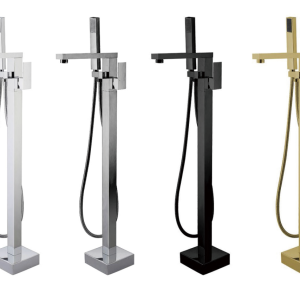 M3345 – Gold Freestanding Bathtub Faucet